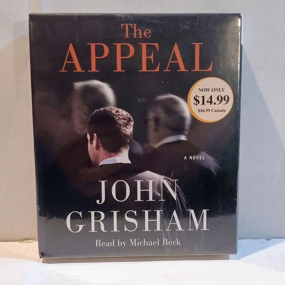 John Grisham-The Appeal (Audiobook CD, 2008)-5 Disc Set-Legal Thriller-Novel-NEW